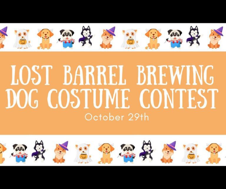 dog costume contest flyer