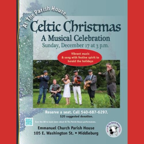 Celtic Christmas Concert Visit Middleburg Virginia