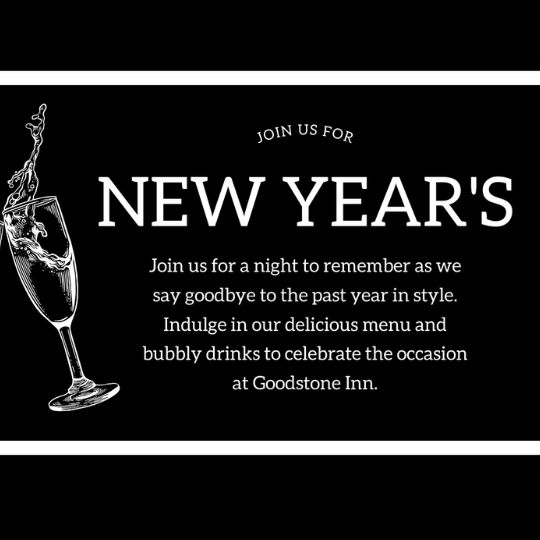 New Year's Eve at Goodstone Visit Middleburg Virginia