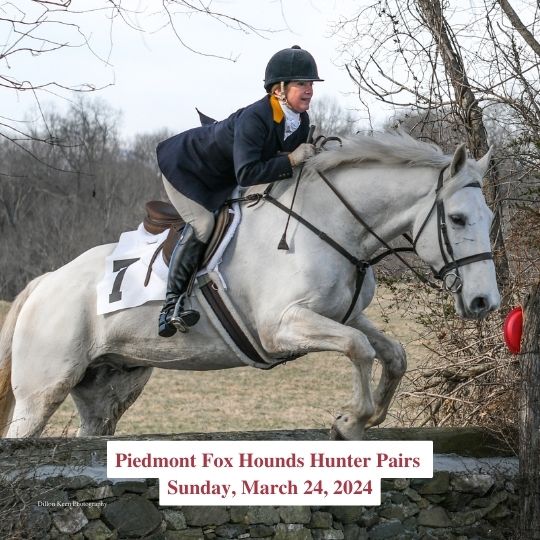 Piedmont Fox Hounds Hunter Pace Event Visit Middleburg Virginia