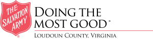 Salvation Army logo with "Doing the Most Good" Loudoun County